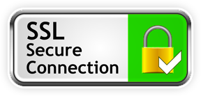 Lock symbol showing SSL secure connection